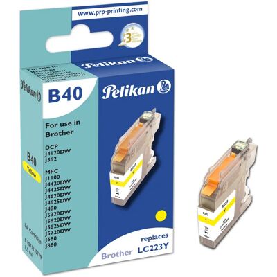 Pelikan - B40 - Jaune - Brother - Ink cartridge Pelikan - B40 - Jaune - Brother - Ink cartridge