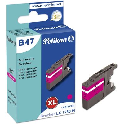 Cartouche d'encre Magenta Pelikan B47 - Rendement Standard - Publicité Cartouche d'encre Magenta Pelikan B47 - Rendement Standard - Publicité