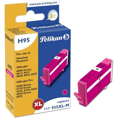Cartouche d'encre Magenta Pelikan H95 XL - Compatible HP - Publicité Cartouche d'encre Magenta Pelikan H95 XL - Compatible HP - Publicité