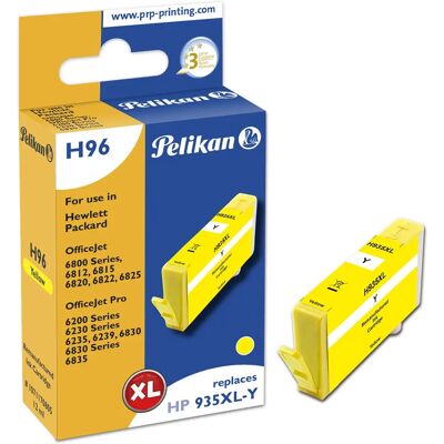 Cartouche d'Encre Jaune Pelikan H96 - Haute Capacité - 825 Pages Cartouche d'Encre Jaune Pelikan H96 - Haute Capacité - 825 Pages