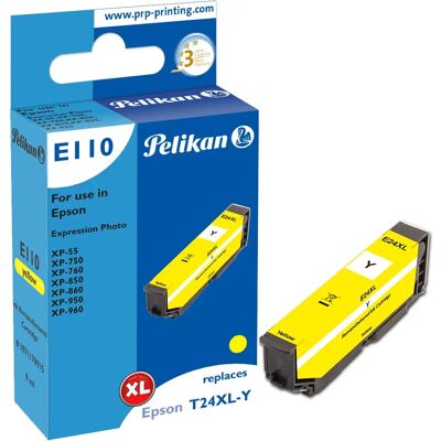 Cartouche d'encre Pelikan E110 - Jaune haute capacité Cartouche d'encre Pelikan E110 - Jaune haute capacité