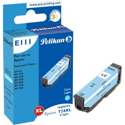 Cartouche d'encre Pelikan E111 - Cyan clair - Grande capacité Cartouche d'encre Pelikan E111 - Cyan clair - Grande capacité