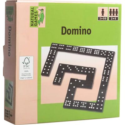 Vedes Domino en Bois 55 - Jeu familial - Publicité Vedes Domino en Bois 55 - Jeu familial - Publicité
