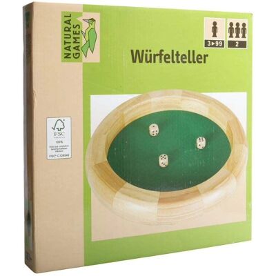 Vedes 30 cm Würfelteller - Spielzubehör Vedes 30 cm Würfelteller - Spielzubehör