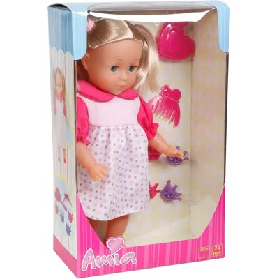 Bambola Amia Vedes - Capelli, Accessori, 33cm - Bambola Bambola Amia Vedes - Capelli, Accessori, 33cm - Bambola