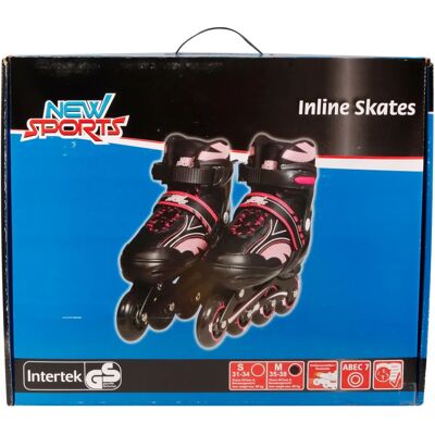 Vedes Patins en ligne Rose Taille 35-38 - Patins en ligne - Publicité Vedes Patins en ligne Rose Taille 35-38 - Patins en ligne - Publicité