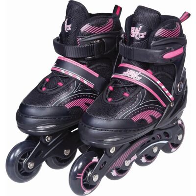 New Sports Patins en ligne - Rose, ABEC 7, Taille 39-42 - Inline Skates - Publicité New Sports Patins en ligne - Rose, ABEC 7, Taille 39-42 - Inline Skates - Publicité