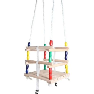Vedes Modell 30x30cm Wetterfeste Holz Gitterschaukel Vedes Modell 30x30cm Wetterfeste Holz Gitterschaukel