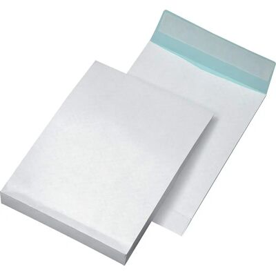 Mailmedia B4 Enveloppe pliée blanche/bleu renforcée - Enveloppes - Publicité Mailmedia B4 Enveloppe pliée blanche/bleu renforcée - Enveloppes - Publicité