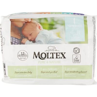 Pannolini ecologici Moltex Taglia 1 - Neonato Pannolini ecologici Moltex Taglia 1 - Neonato