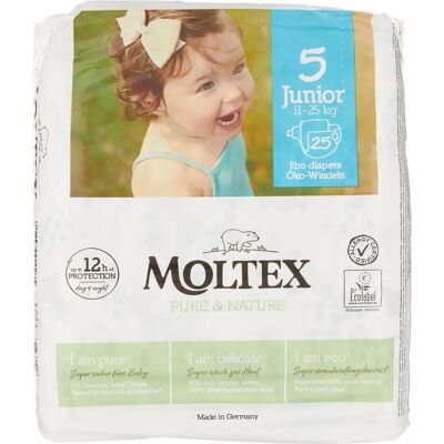 Moltex Pure & Nature Taglia 5 - Pannolini Moltex Pure & Nature Taglia 5 - Pannolini