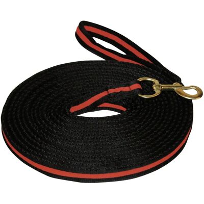 Kerbl Longierleine Softlonge schwarz/rot - 8 m Kerbl Longierleine Softlonge schwarz/rot - 8 m