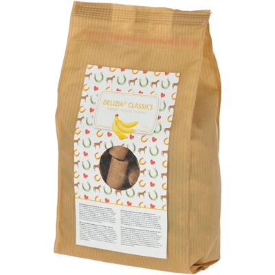 Biologische beloningsbrok banaan - 1kg - Kerbl Delizia Biologische beloningsbrok banaan - 1kg - Kerbl Delizia