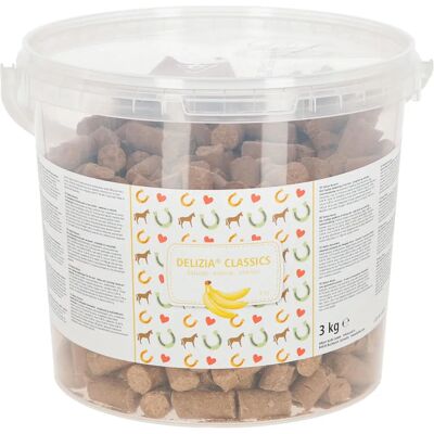 Kerbl Delizia Banaan Paardensnack - 3kg Kerbl Delizia Banaan Paardensnack - 3kg
