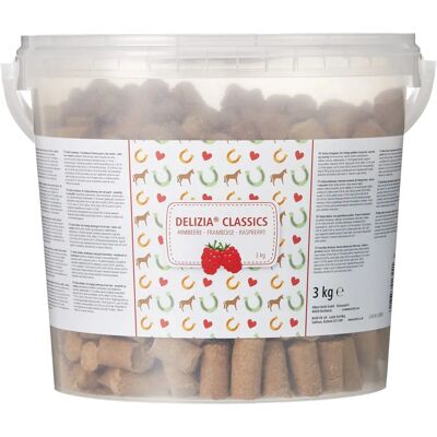 Kerbl Delizia Framboos Paardensnacks - 3kg Kerbl Delizia Framboos Paardensnacks - 3kg