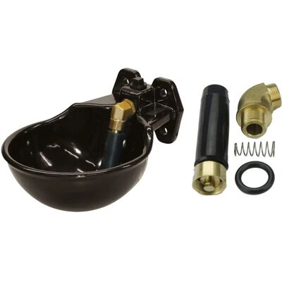 Kerbl G51 Vattenskål - Stor gjutjärn, emaljerad, 1,7L Kerbl G51 Vattenskål - Stor gjutjärn, emaljerad, 1,7L