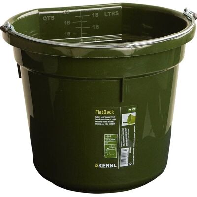 Kerbl FlatBack 20L Grön Foder- och Vattenkopp Kerbl FlatBack 20L Grön Foder- och Vattenkopp