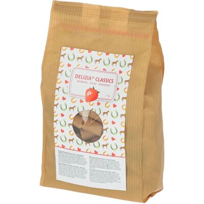 Kerbl Delizia Classics Jordgubbar - Hästgodis 1kg Kerbl Delizia Classics Jordgubbar - Hästgodis 1kg