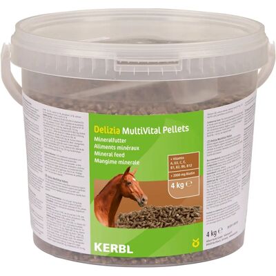 Delizia MultiVital Pellets Hästmineralfoder - 4kg Delizia MultiVital Pellets Hästmineralfoder - 4kg