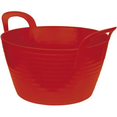 Cubo Flexbag Rojo de Kerbl - Trog plástico flexible 12L Cubo Flexbag Rojo de Kerbl - Trog plástico flexible 12L