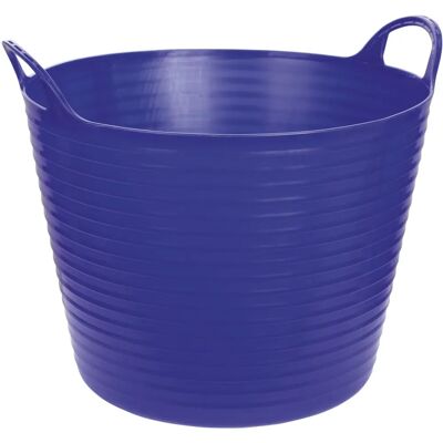 Recipiente de plástico flexible azul Kerbl 28L con asas - Trog Recipiente de plástico flexible azul Kerbl 28L con asas - Trog