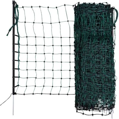 Kerbl Konijnenomheining - 50m, 65cm, Groen Kerbl Konijnenomheining - 50m, 65cm, Groen
