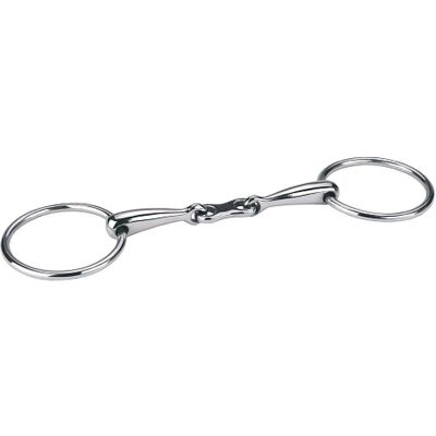 Bit doppio spezzato Kerbl - 13,5cm Freno cavallo Bit doppio spezzato Kerbl - 13,5cm Freno cavallo