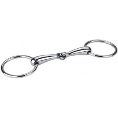 Covalliero Modell 10,5cm - Einfach Gebrochener Edelstahl Pferdegebiss Covalliero Modell 10,5cm - Einfach Gebrochener Edelstahl Pferdegebiss