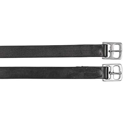 Covalliero Lederriemen für Steigbügel 130cm - Schwarz - Reitzubehör Covalliero Lederriemen für Steigbügel 130cm - Schwarz - Reitzubehör