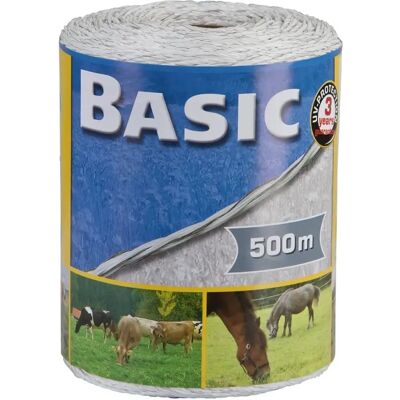 Corral 500m Basic Zaun Polywire Weiß - Zaun Corral 500m Basic Zaun Polywire Weiß - Zaun
