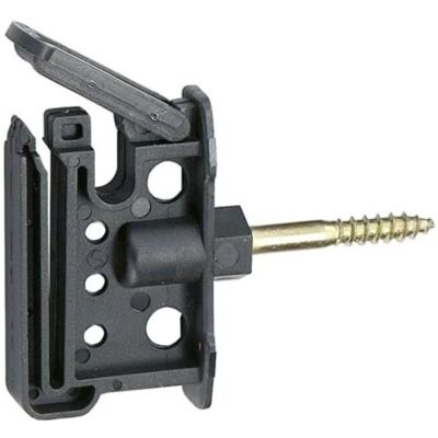Clip isolant noir galvanisé pour bandes et câbles - Pack de 30 - Publicité Clip isolant noir galvanisé pour bandes et câbles - Pack de 30 - Publicité