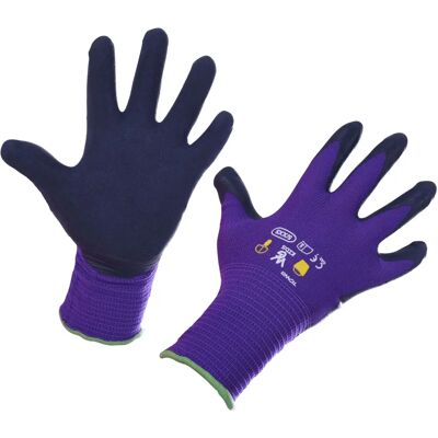 KERBL Kinderhandschuhe - Nahtlose feine Stricklatex-Handschuhe - Wasserabweisend KERBL Kinderhandschuhe - Nahtlose feine Stricklatex-Handschuhe - Wasserabweisend