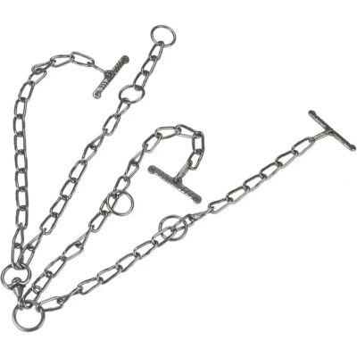 Kerbl Kette - Doppel verzinkte Rinderschlaufe 70cm 7mm Unisex-Karabiner Kerbl Kette - Doppel verzinkte Rinderschlaufe 70cm 7mm Unisex-Karabiner