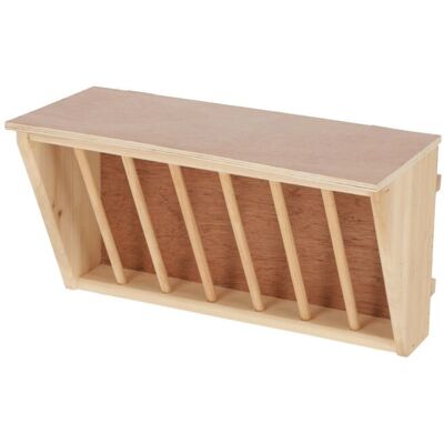 Kerbl 81799 Small Animal Feeder - Wooden Rat Shelter Kerbl 81799 Small Animal Feeder - Wooden Rat Shelter