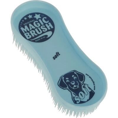 MagicBrush Hundebørste - Havblå - Følsom & Kort pels MagicBrush Hundebørste - Havblå - Følsom & Kort pels