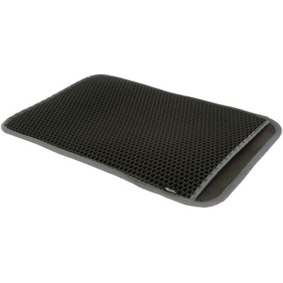 Kerbl Katzentoilettenvorleger Sieb, 58,5 x 41 cm, schwarz Kerbl Katzentoilettenvorleger Sieb, 58,5 x 41 cm, schwarz