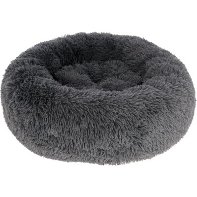 Legowisko dla psa Kerbl Fluffy - Szare - Ø 76cm - Komfort i Bezpieczeństwo Legowisko dla psa Kerbl Fluffy - Szare - Ø 76cm - Komfort i Bezpieczeństwo