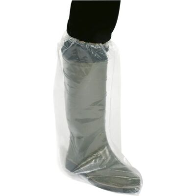 Kerbl Disposable Overshoes - 40x50cm - Transparent - Elastic Band - Disposable Footwear Kerbl Disposable Overshoes - 40x50cm - Transparent - Elastic Band - Disposable Footwear