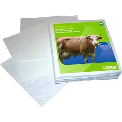 Kerbl Euter-Reinigungstuch - Wiederverwendbar, Waschbar - 50 Blatt Kerbl Euter-Reinigungstuch - Wiederverwendbar, Waschbar - 50 Blatt