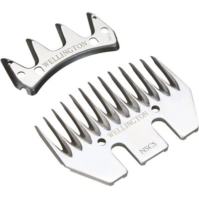 Kerbl Wellington Sheep Shearing Blades Set - Durable 13/4 Teeth Kerbl Wellington Sheep Shearing Blades Set - Durable 13/4 Teeth