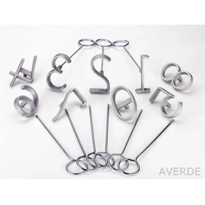 Kerbl Modèle 1919 Kit de marquage pour moutons en aluminium - 0-9 Kerbl Modèle 1919 Kit de marquage pour moutons en aluminium - 0-9