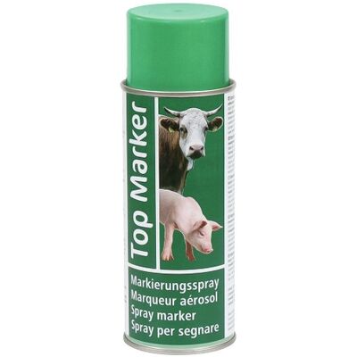 Top Marker Groene Aerosol Spray - 500 ml - Diermarkering Top Marker Groene Aerosol Spray - 500 ml - Diermarkering