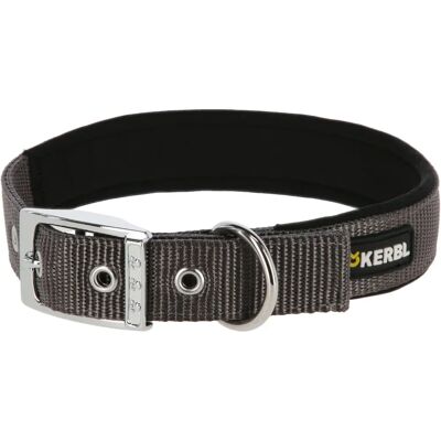 Kerbl Miami Plus Dog Collar - Adjustable, Gray - Dog Accessory Kerbl Miami Plus Dog Collar - Adjustable, Gray - Dog Accessory