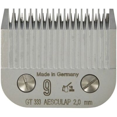 Aesculap Scherkopf SnapOn, 2,0mm, Nr. 9 - clipper head Aesculap Scherkopf SnapOn, 2,0mm, Nr. 9 - clipper head