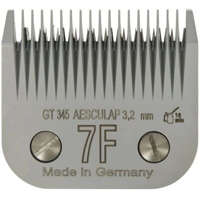 Aesculap Marca A5 Cuchilla de Afeitar - No. 7F, 3.4mm de Cabello - Herramienta profesional Aesculap Marca A5 Cuchilla de Afeitar - No. 7F, 3.4mm de Cabello - Herramienta profesional