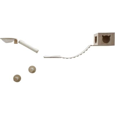 Kerbl 81611 Hund/Katze Spielzeug - Kletterwand, Sisalsteg, Wandmontage Kerbl 81611 Hund/Katze Spielzeug - Kletterwand, Sisalsteg, Wandmontage