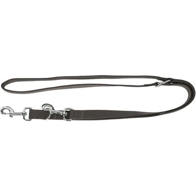 Kerbl Dog Leash - 200cm Adjustable Nylon - Gray - Dog Leash Kerbl Dog Leash - 200cm Adjustable Nylon - Gray - Dog Leash