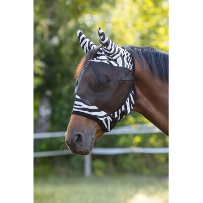 Covalliero Zebra Fliegenmaske - Insektenschutz für Pferde Covalliero Zebra Fliegenmaske - Insektenschutz für Pferde