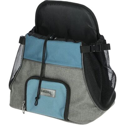 Transportín de Viaje Kerbl Gris-Azul - Hasta 8 kg - 31x24x38 cm Transportín de Viaje Kerbl Gris-Azul - Hasta 8 kg - 31x24x38 cm