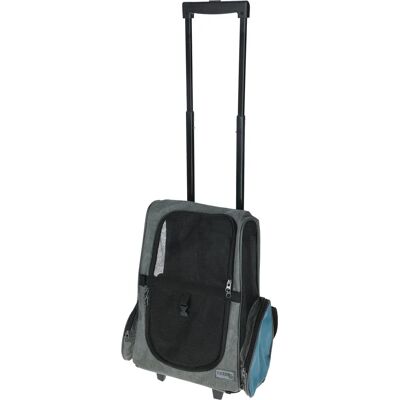 Kerbl Rucksack Trolley - Kleine Hunde/Katzen - Schwarz/Rot Kerbl Rucksack Trolley - Kleine Hunde/Katzen - Schwarz/Rot